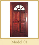 Drzwi zewnętrzne antywłamaniowe - Model 1