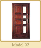 Drzwi zewnętrzne antywłamaniowe - Model 2